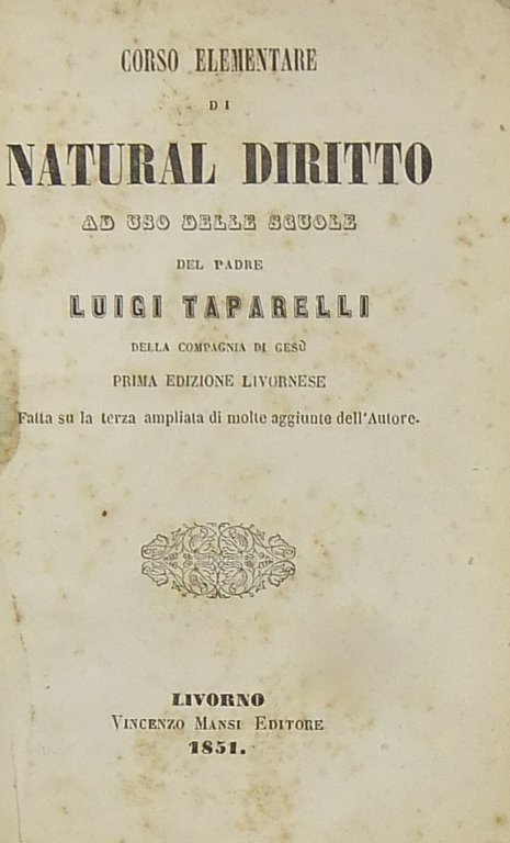 Corso elementare di natural diritto ad uso delle scuole | Immagine Gallery 2