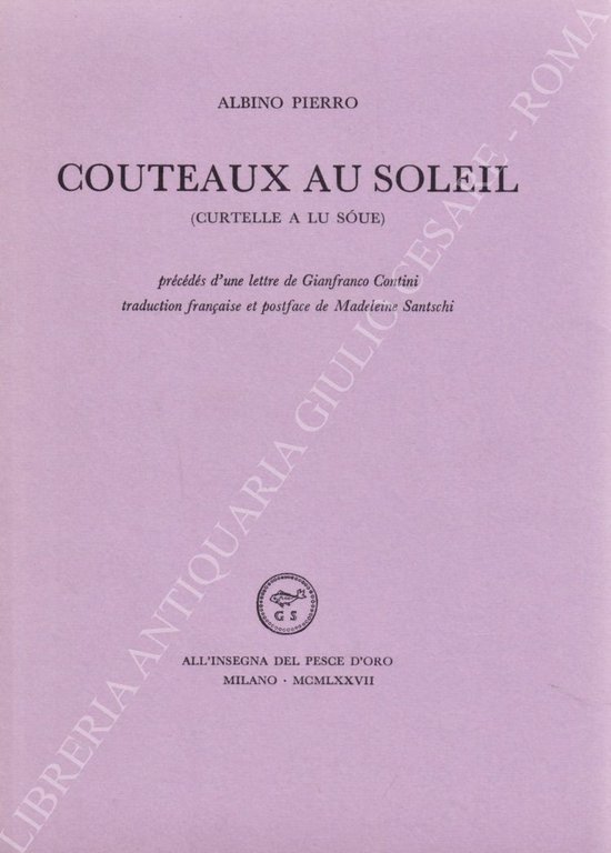 Coteaux au soleil (curtelle a lu soue). Precedes d'une lettre … | Immagine Gallery 2