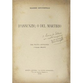 D'Annunzio o del martirio