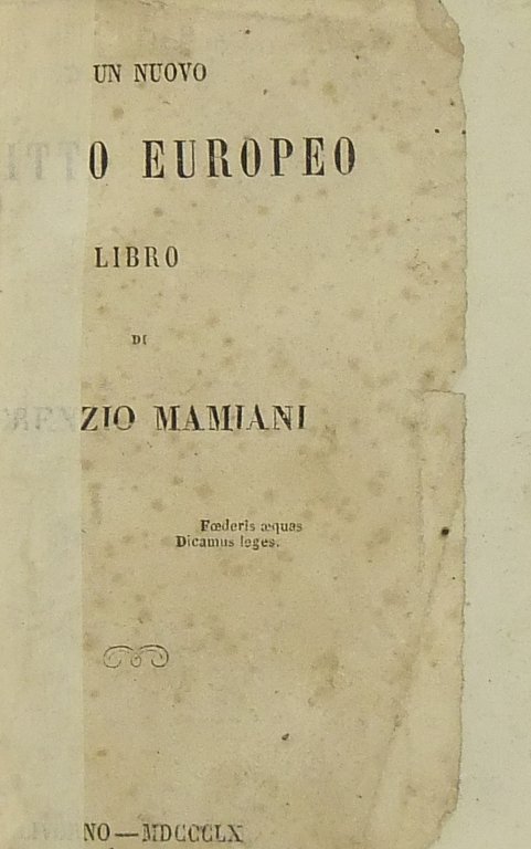 D'un nuovo diritto europeo | Immagine Gallery 2