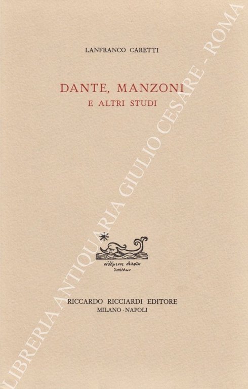 Dante, Manzoni e altri studi | Immagine Gallery 2