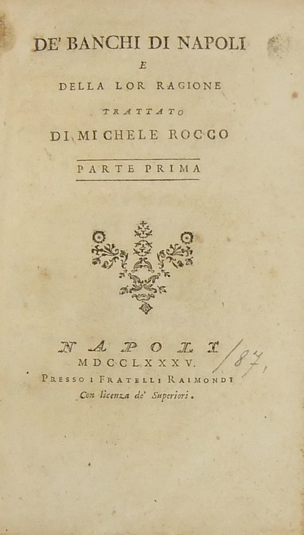 De' Banchi di Napoli e della lor ragione. Trattato | Immagine Gallery 2
