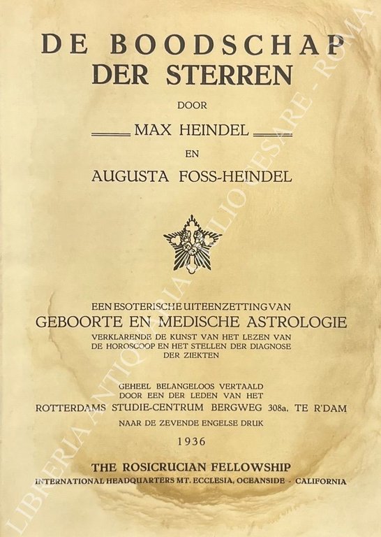 De boodschap der sterren. Een historische uiteenzetting van geboorte en … | Immagine Gallery 2