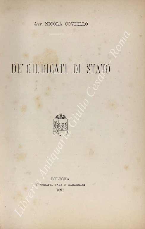 De' giudicati di stato | Immagine Gallery 2