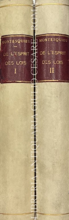 De l'Esprit des Lois. Texte etabli avec une introduction, des … | Immagine Gallery 2