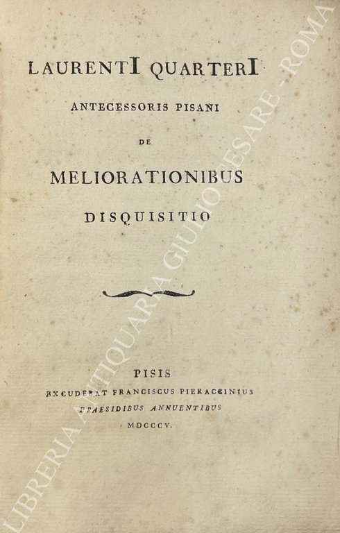 De meliorationibus disquisitio | Immagine Gallery 2