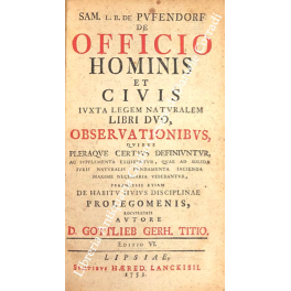 De officio hominis et civis iuxta legem naturalem libri duo, …