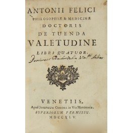 De tuenda valetudine. Libri quatuor | Immagine principale