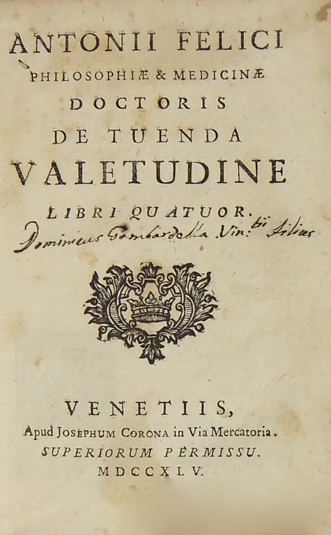 De tuenda valetudine. Libri quatuor | Immagine Gallery 2