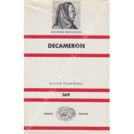 Decameron. A cura di Vittore Branca