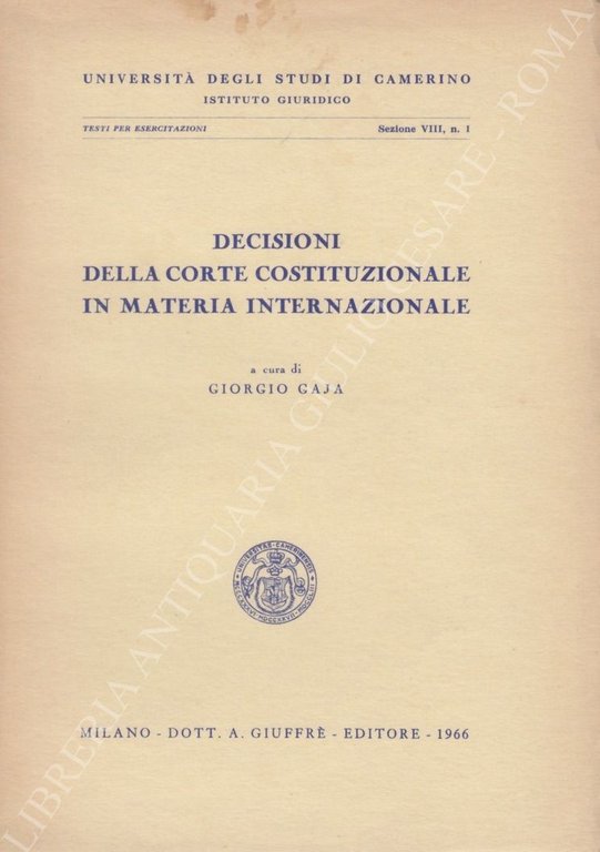 Decisioni della corte costituzionale in materia internazionale | Immagine Gallery 2