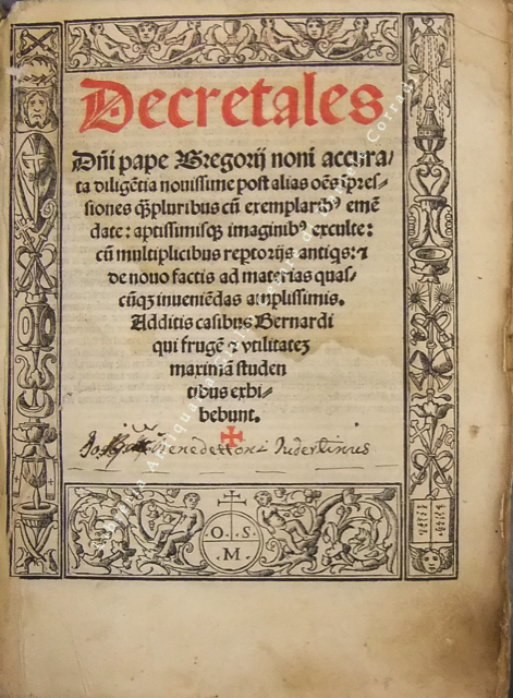 Decretales domini pape Gregorij noni accurata diligentia nouissime post alias … | Immagine Gallery 2