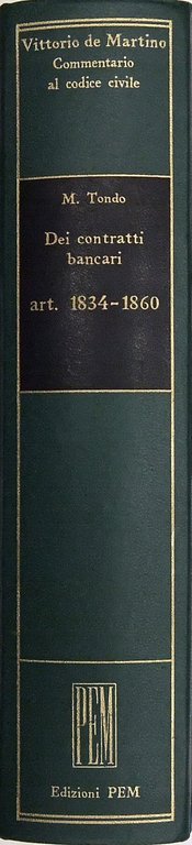 Dei contratti bancari. Art. 1834-1860 | Immagine Gallery 2