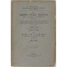 Dei privilegi e delle cause di prelazione del credito in …