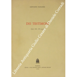 Dei testimoni (Artt. 348-359 c.p.p.) | Immagine principale