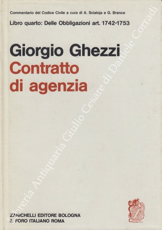Del contratto di agenzia. Art. 1742-1753 | Immagine Gallery 2