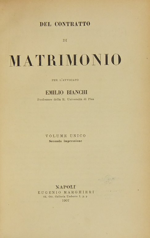 Del contratto di matrimonio | Immagine Gallery 2