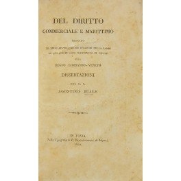 Del diritto commerciale e marittimo secondo le leggi austriache ed …
