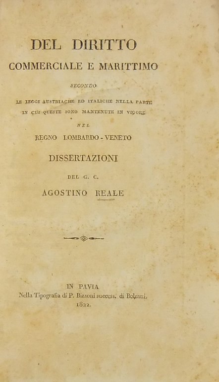 Del diritto commerciale e marittimo secondo le leggi austriache ed … | Immagine Gallery 2