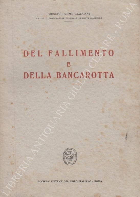 Del fallimento e della bancarotta | Immagine Gallery 2
