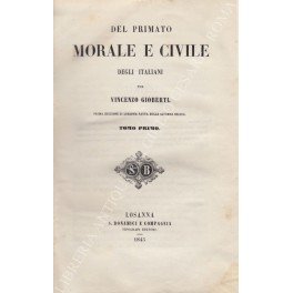 Del primato morale e civile degli italiani