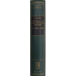 Del rapporto di lavoro e del tirocinio nell'impresa. Art. 2096-2134
