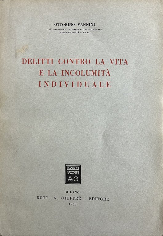 Delitti contro la vita e la incolumità individuale | Immagine Gallery 2