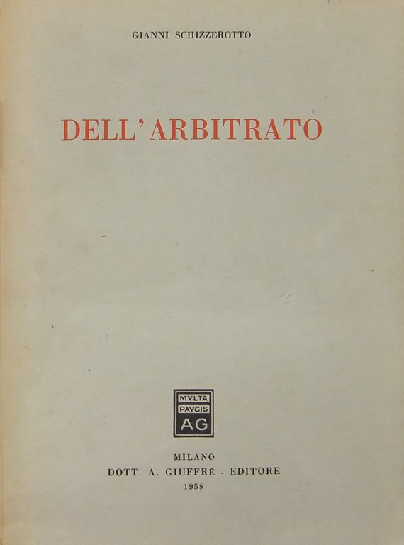 Dell'arbitrato | Immagine Gallery 2