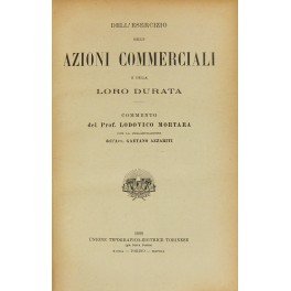 Dell'esercizio delle azioni commerciali della loro durata (art. 868-926)