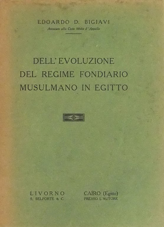 Dell'evoluzione del regime fondiario musulmano in Egitto | Immagine Gallery 2
