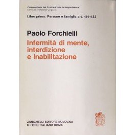 Dell'infermità di mente dell'interdizione e dell'inabilitazione. Art. 414-432