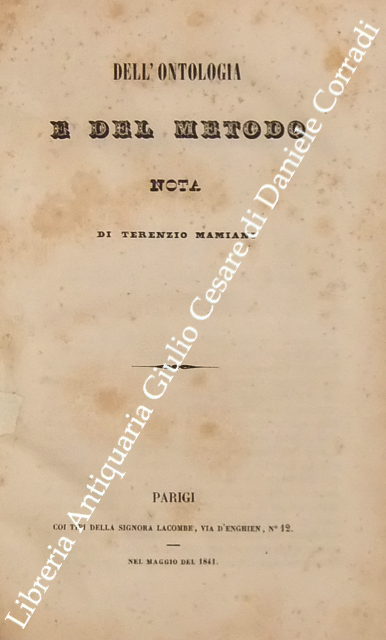 Dell'ontologia e del metodo | Immagine Gallery 2