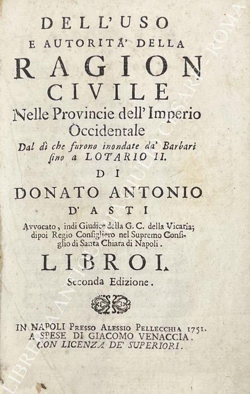 Dell'uso e autorità della Ragion civile nelle province dell'Imperio occidentale … | Immagine Gallery 2