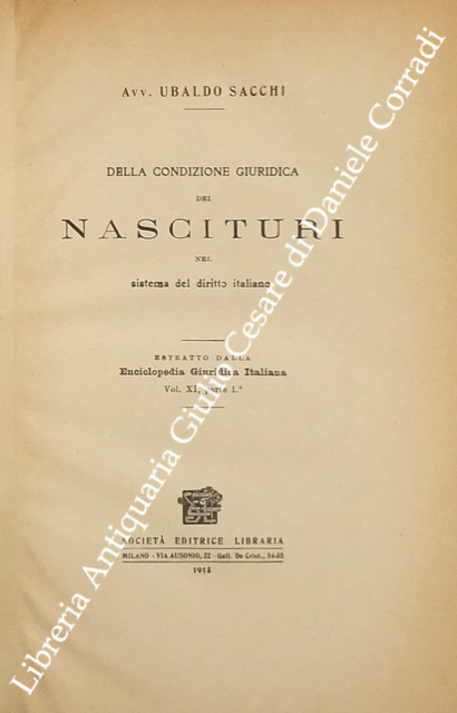 Della condizione giuridica dei nascituri nel sistema del diritto italiano | Immagine Gallery 2
