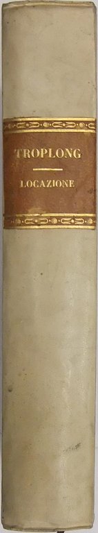 Della permuta e della locazione. Comenti de' Tit. VII e … | Immagine Gallery 2