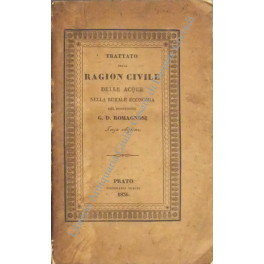 Della ragion civile delle acque nella rurale economia o sia …