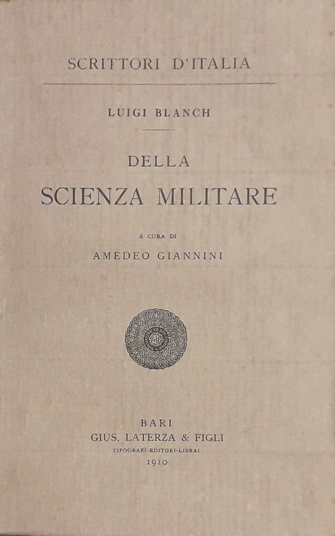 Della scienza militare. A cura di Amedeo Giannini | Immagine Gallery 2