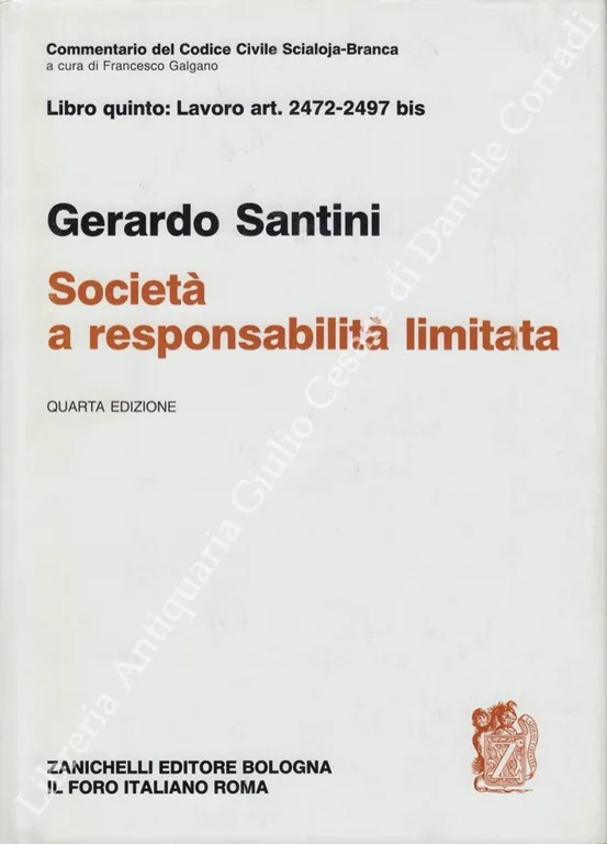 Della societˆ a responsabilitˆ limitata. Art. 2472-2497 bis | Immagine Gallery 2