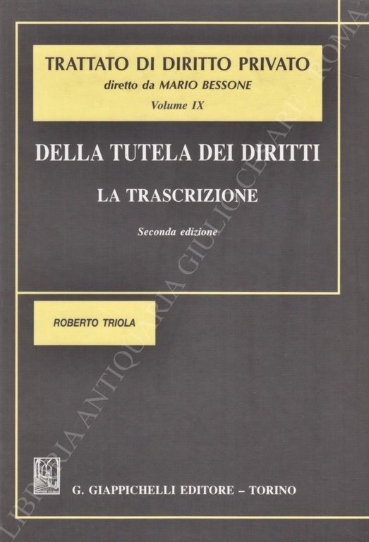 Della tutela dei diritti. La trascrizione | Immagine Gallery 2