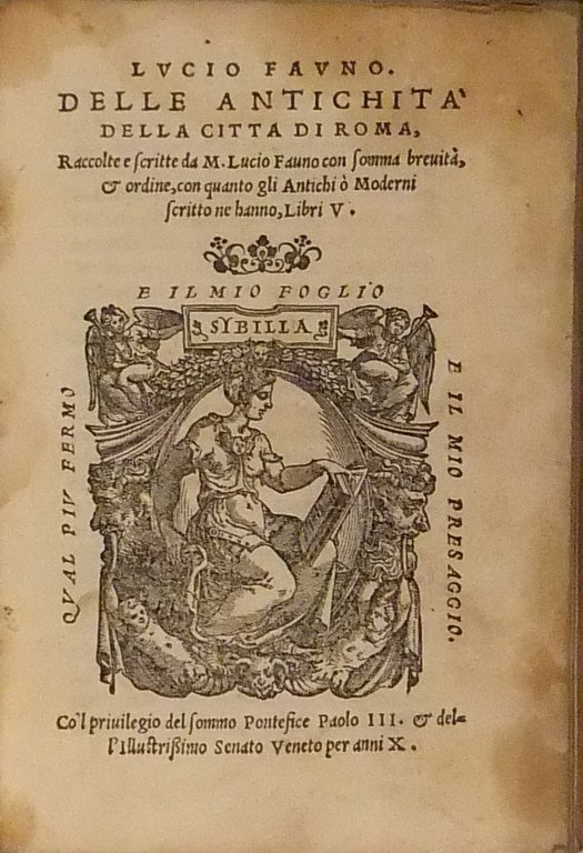 Delle antichità della città di Roma raccolte e descritte con … | Immagine Gallery 2