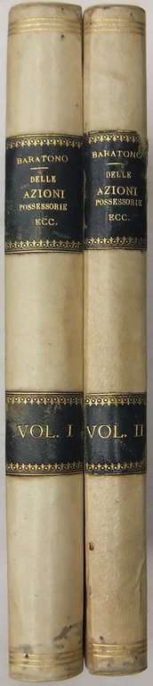 Delle azioni possessorie e delle azioni di denuncia di nuova … | Immagine Gallery 2