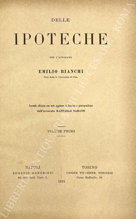 Delle ipoteche | Immagine Gallery 2