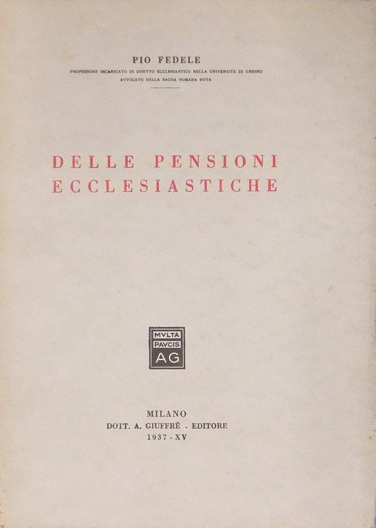 Delle pensioni ecclesiastiche | Immagine Gallery 2