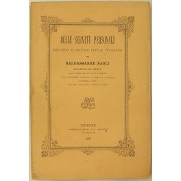Delle servitù personali secondo il Codice Civile Italiano