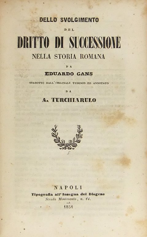 Dello svolgimento del dritto di successione nella storia romana da … | Immagine Gallery 2