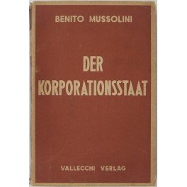 Der korporationsstaat. Ubersetzt von Rodolfo Schott.