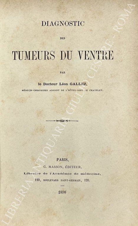 Diagnostic des tumeurs du ventre | Immagine Gallery 2