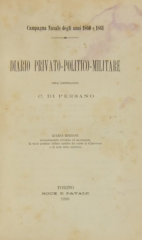 Diario privato politico militare | Immagine Gallery 2