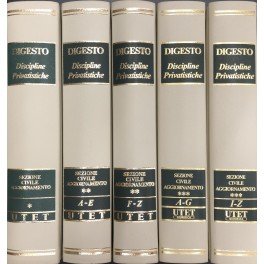 Digesto. Quarta edizione. Discipline privatistiche. Sezione civile. Primo Aggiornamento. Secondo … | Immagine principale