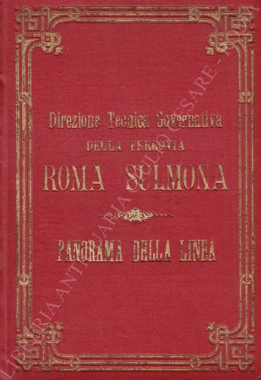 Direzione tecnica Governativa della ferrovia Roma-Sulmona. Panorama della linea | Immagine Gallery 2